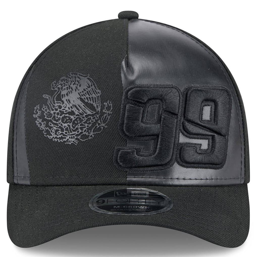 Daniel Suarez New Era Mexican Flag 9FORTY M-Crown A-Frame Adjustable Hat - Black