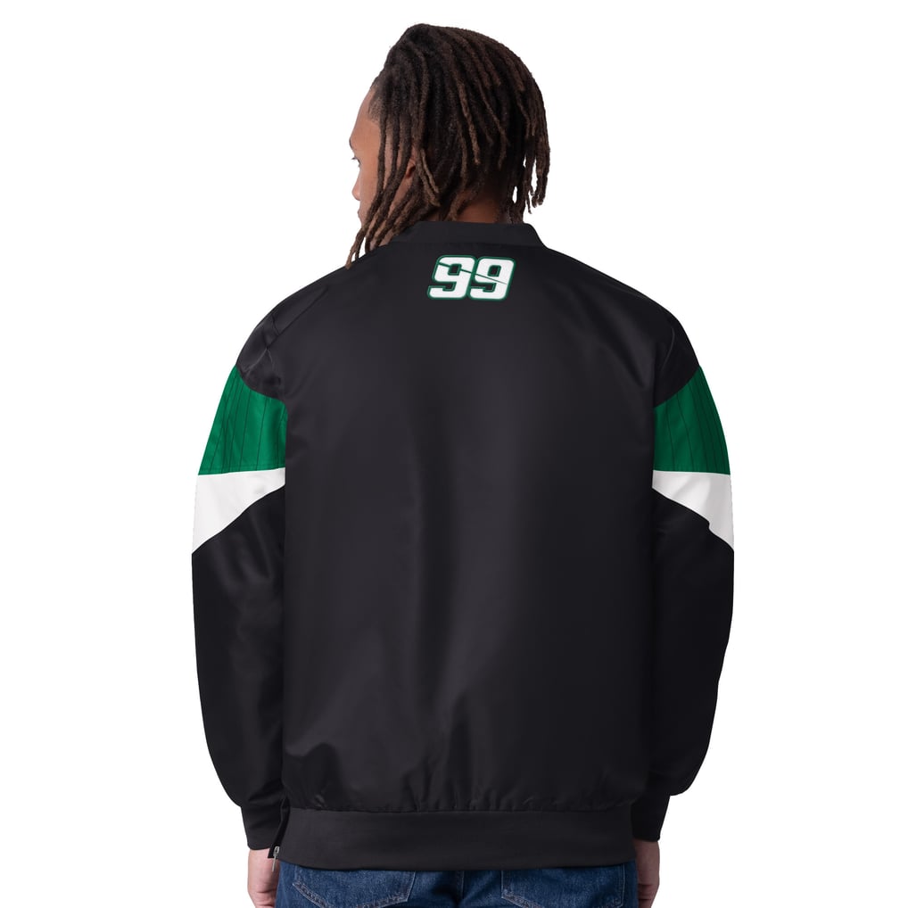  Daniel Suarez Starter  Striker I V-Neck Pullover Jacket - Black
