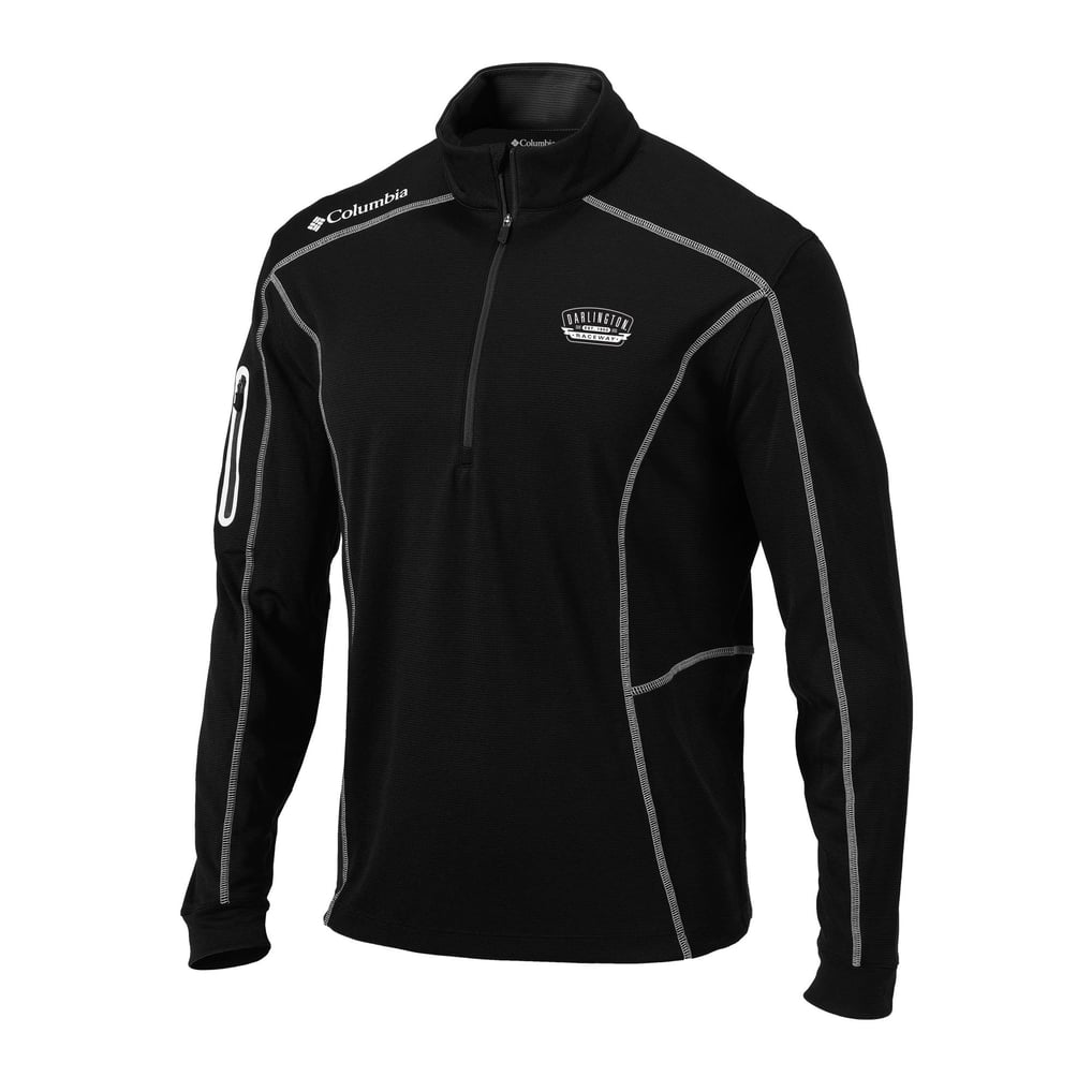 Darlington Raceway Columbia Omni-Wick Shotgun Quarter-Zip Pullover - Black