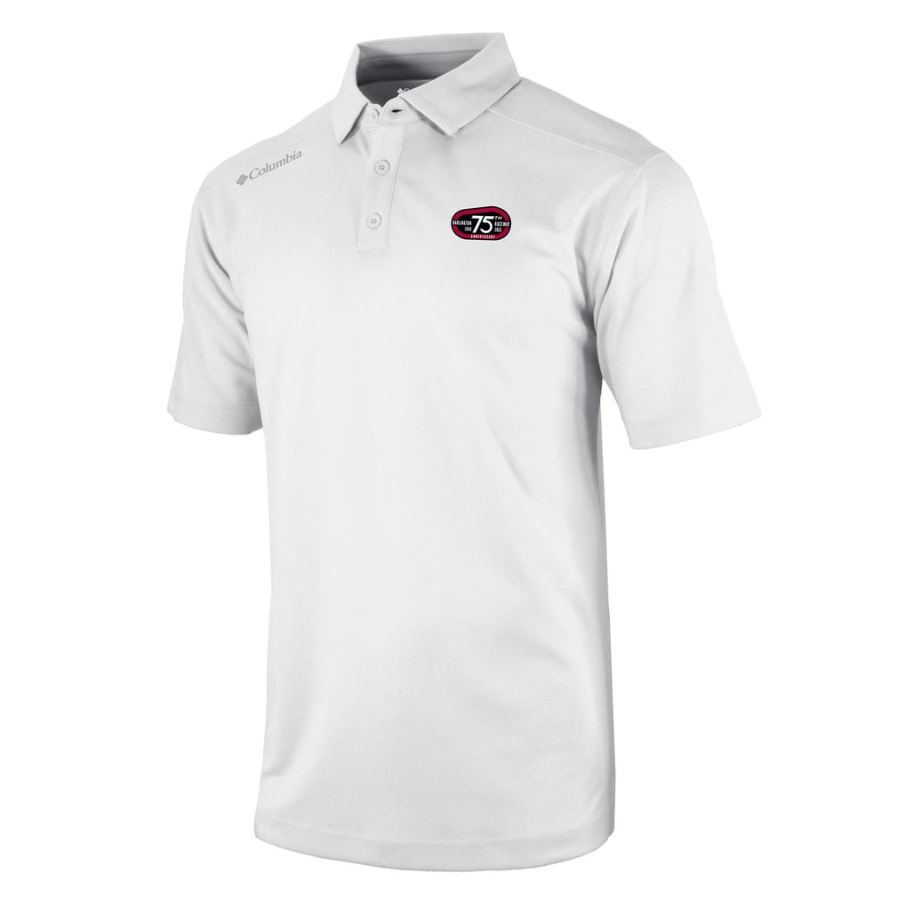 Darlington Raceway Columbia Shotgun Polo - White