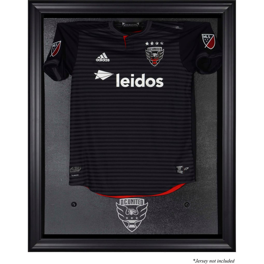 D.C. United Fanatics Authentic Black Framed Team Logo Jersey Display Case