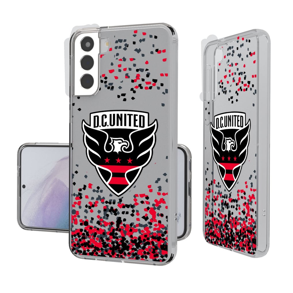 D.C. United Galaxy Confetti Clear Case