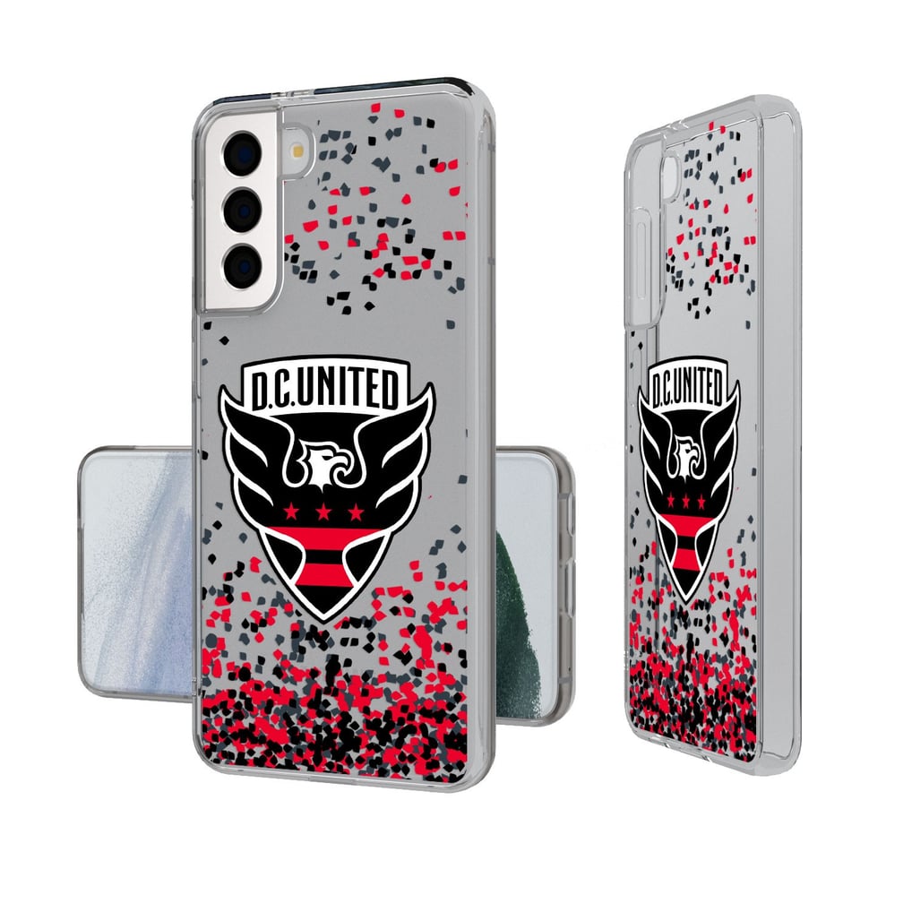 D.C. United Galaxy Confetti Clear Case