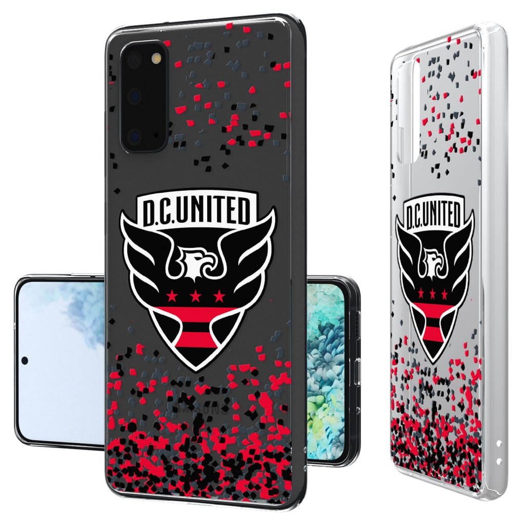 D.C. United Galaxy Confetti Clear Case