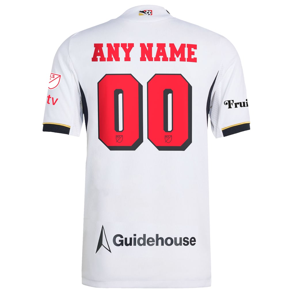 D.C. United adidas 2025 Third Authentic Custom Jersey - White