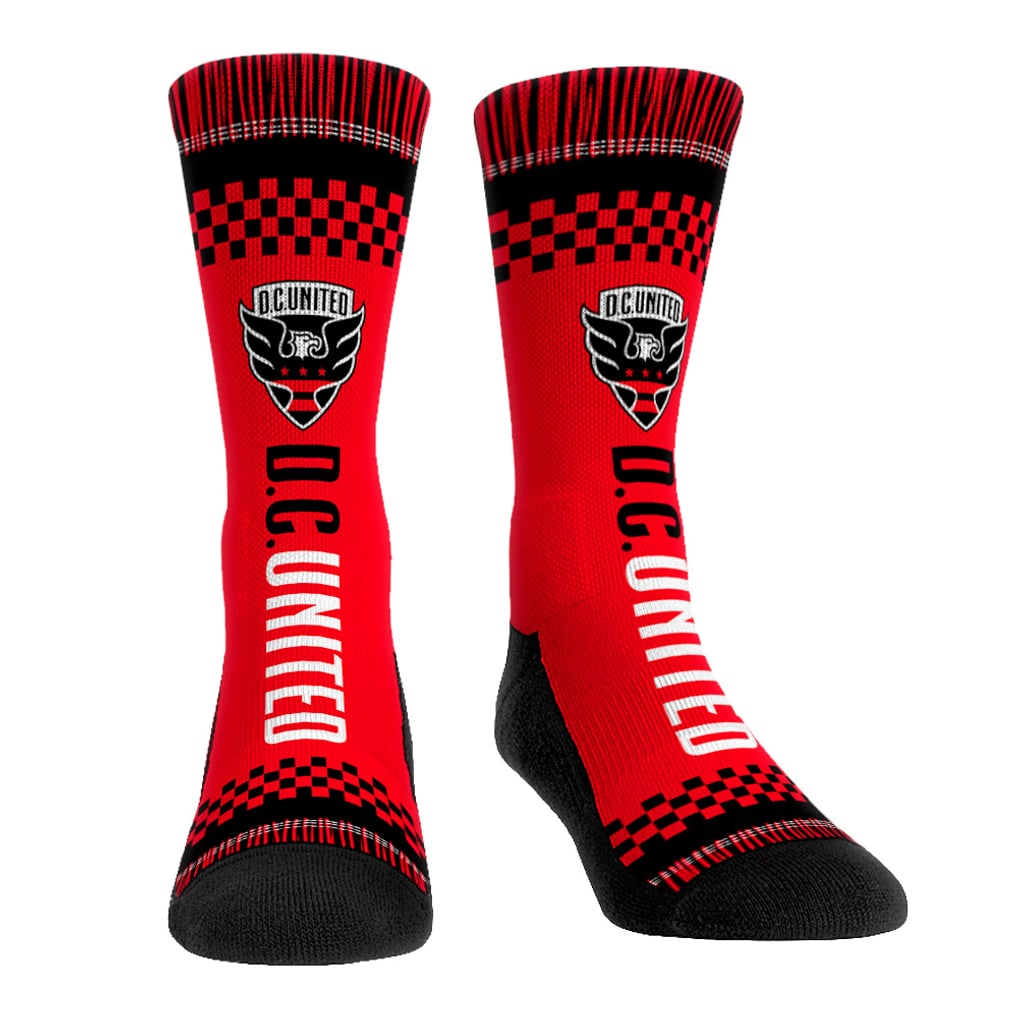D.C. United Rock Em Socks Youth Three-Pack Crew Socks Set