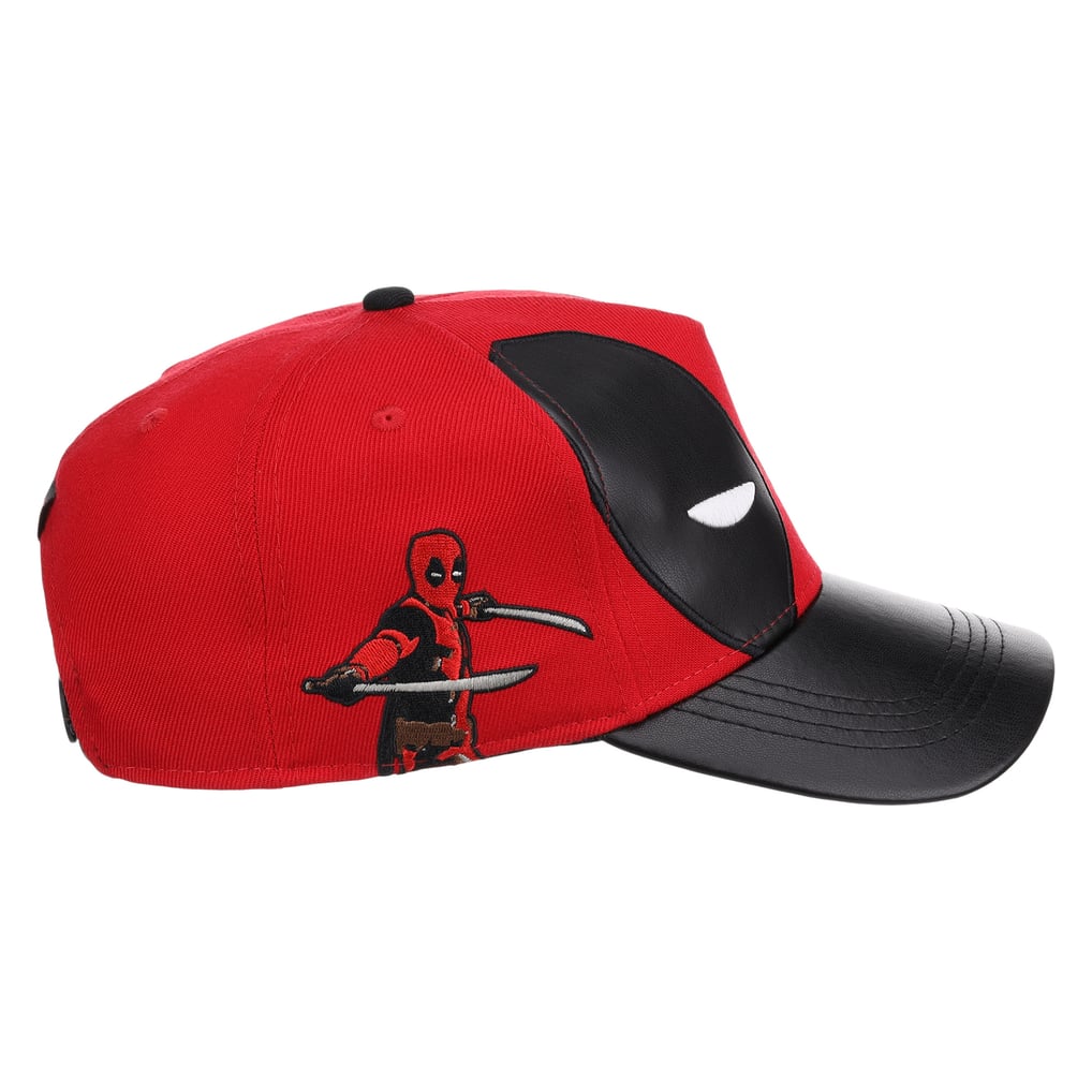 Deadpool A-Frame Snapback Hat - Red