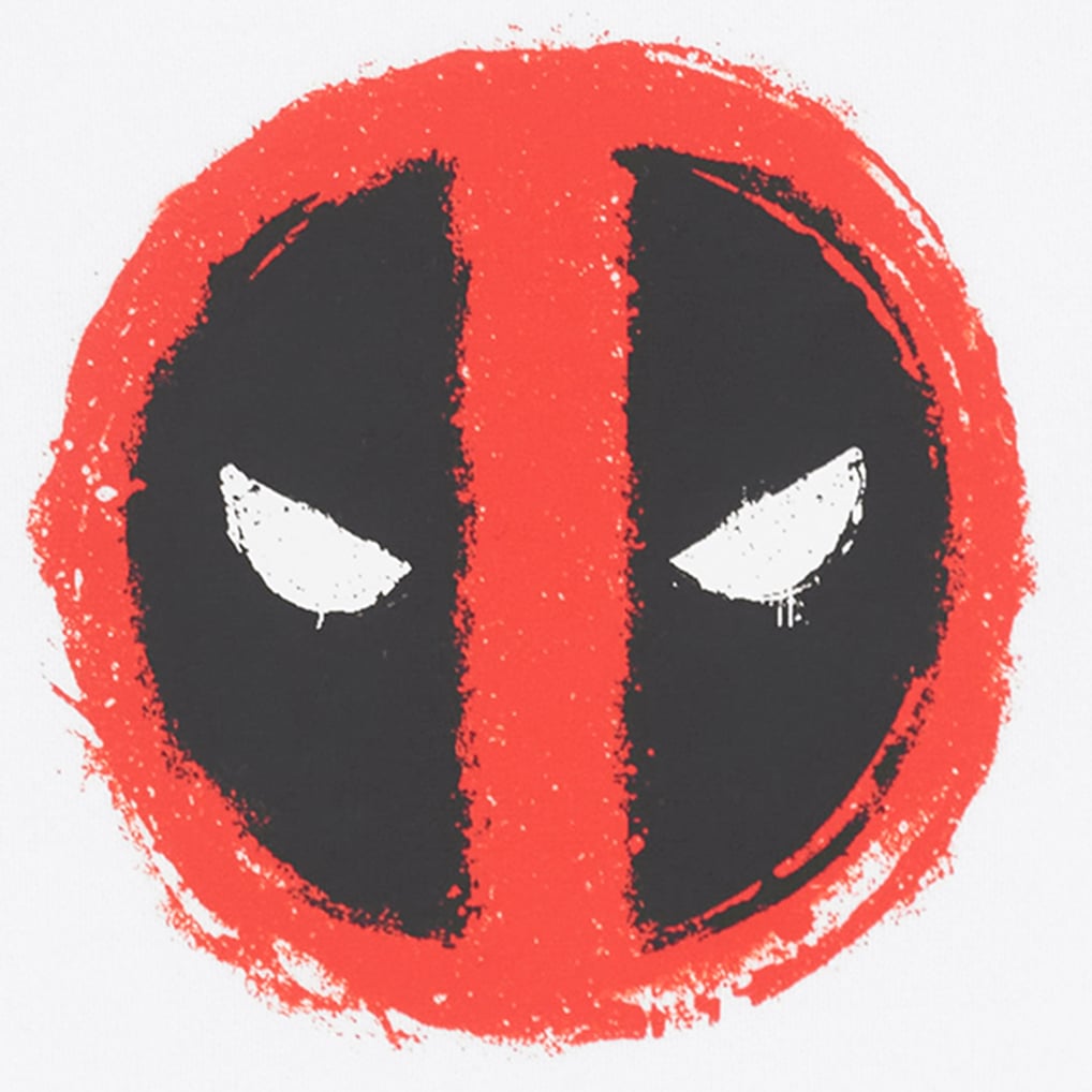  Deadpool Freeze Max Women's Breakfast Cereal Cropped Pullover Hoodie - White