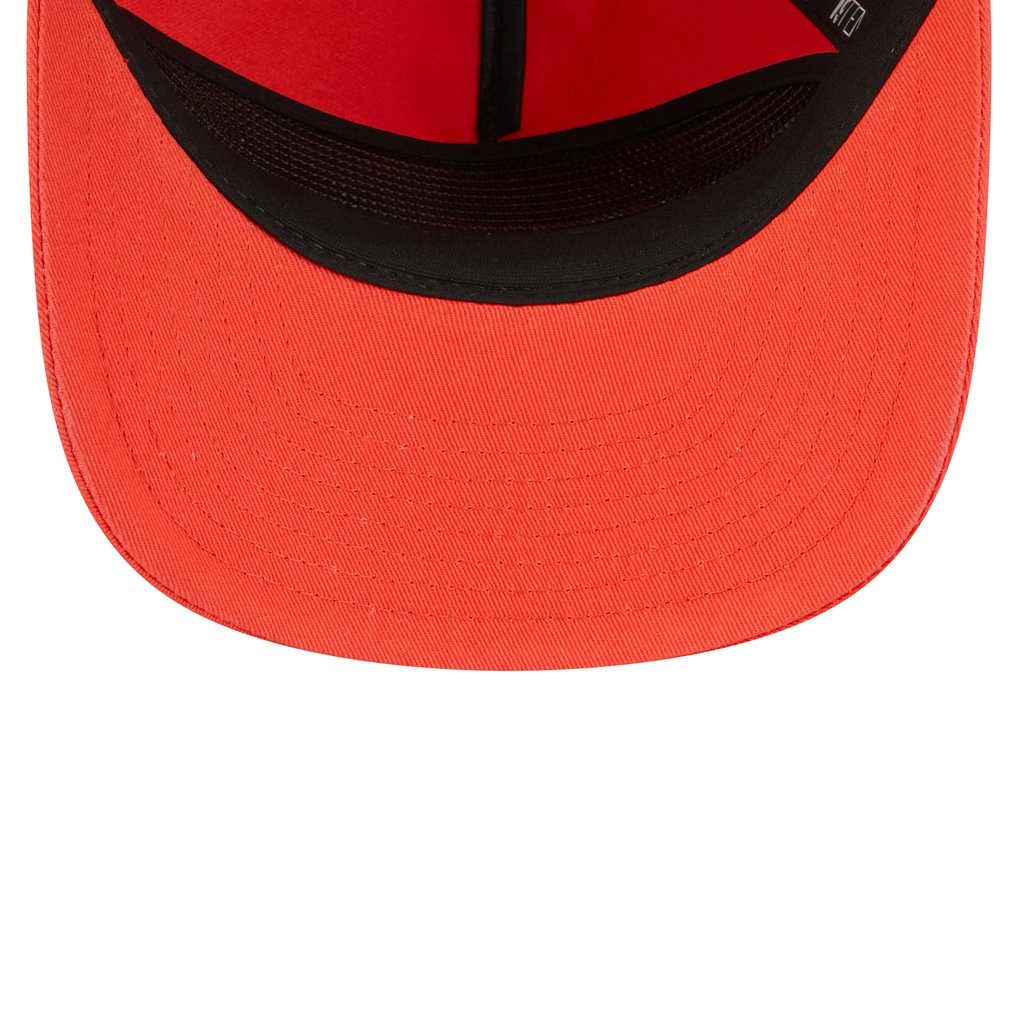  Denny Hamlin New Era Driver Script 19TWENTY Adjustable Hat - Orange