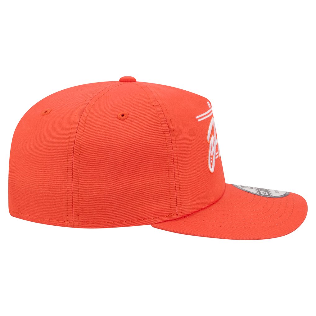  Denny Hamlin New Era Driver Script 19TWENTY Adjustable Hat - Orange
