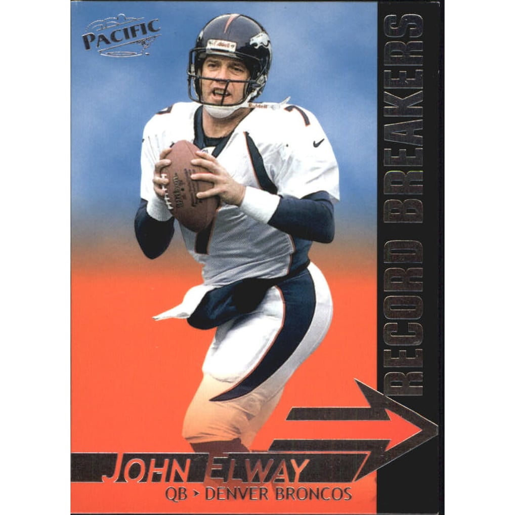 1999 Pacific Record Breakers #7 John Elway