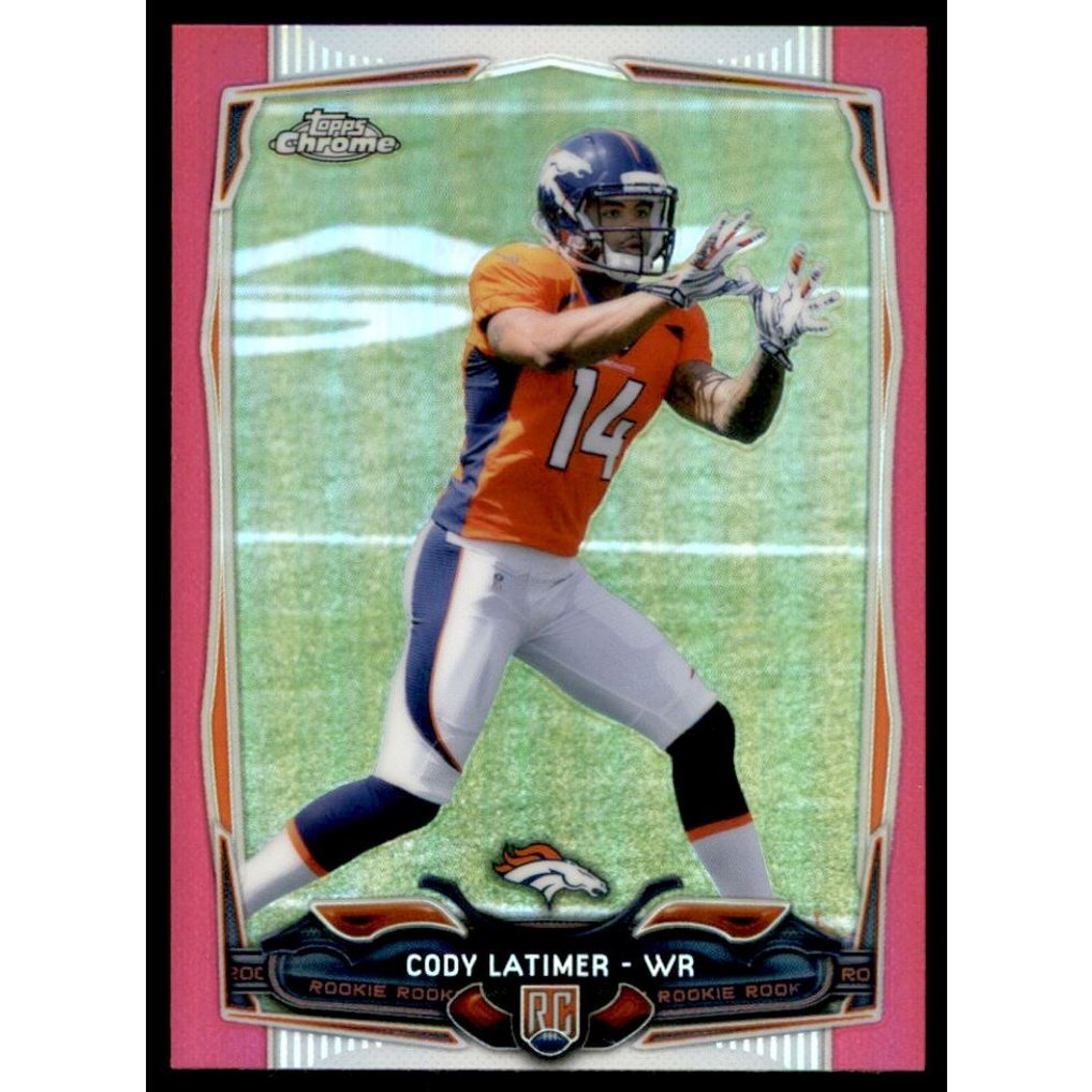 2014 Topps Chrome Mini Pink Refractors #211 Cody Latimer