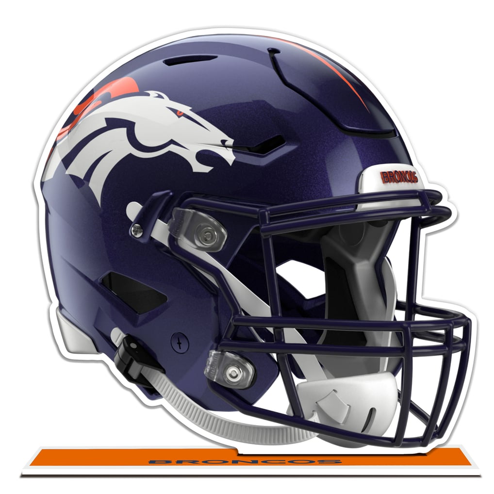 Denver Broncos 10" Speed Helmet Standee