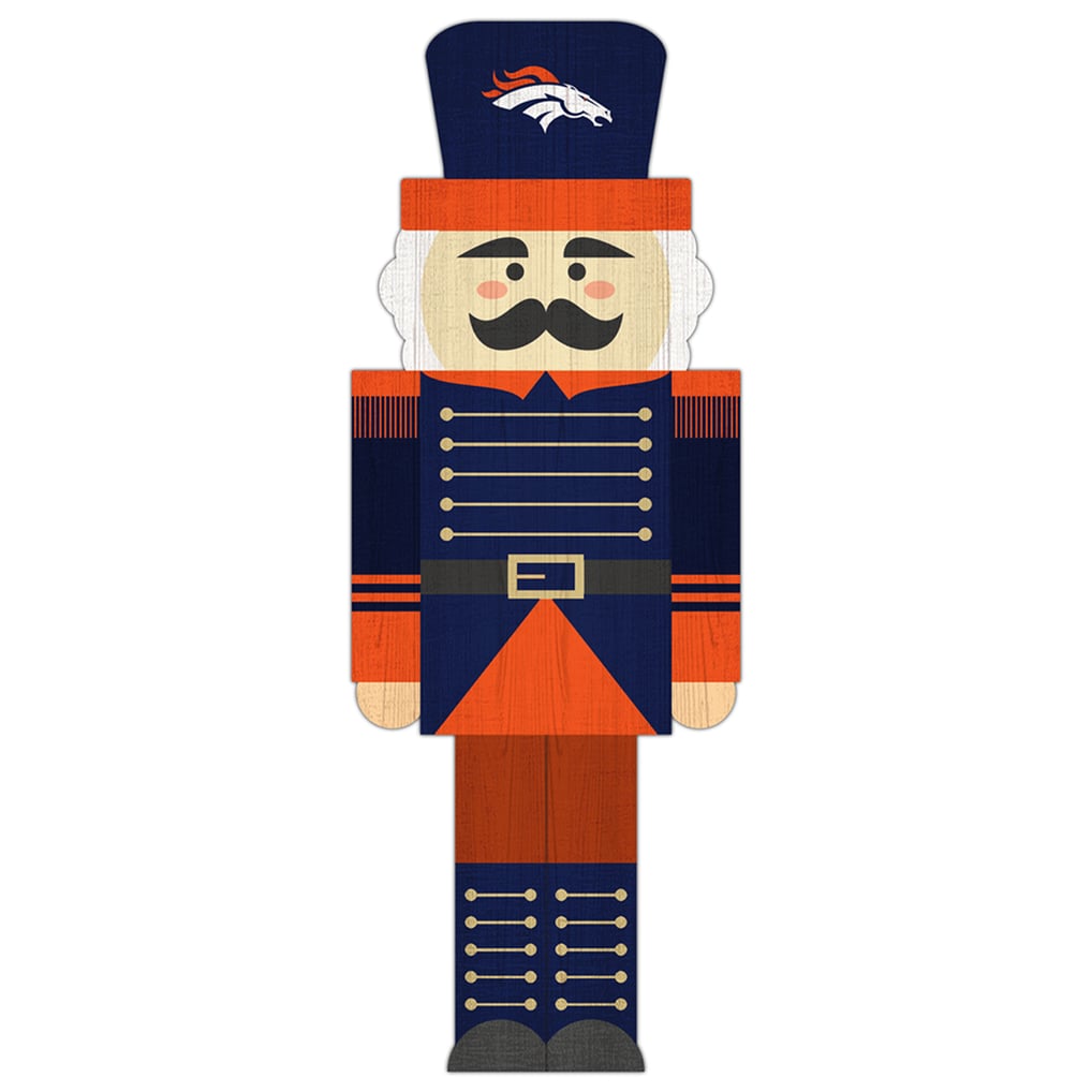 Denver Broncos 31'' Nutcracker Leaner