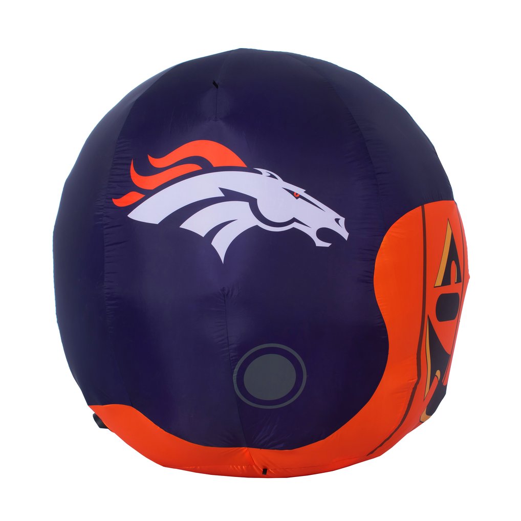 Denver Broncos 4' Inflatable Jack-O'-Helmet