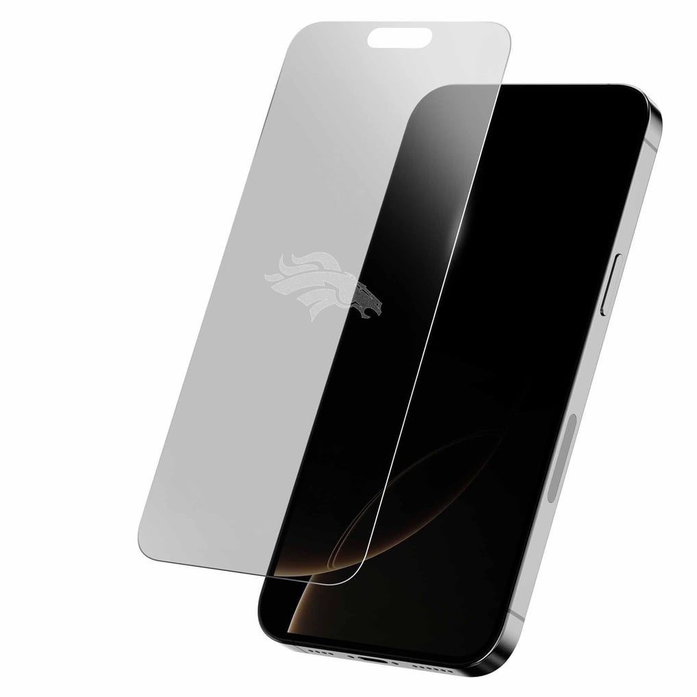 Denver Broncos Clear iPhone Screen Protector