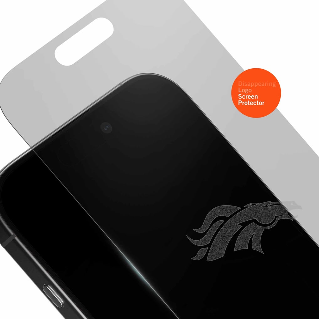 Denver Broncos Clear iPhone Screen Protector