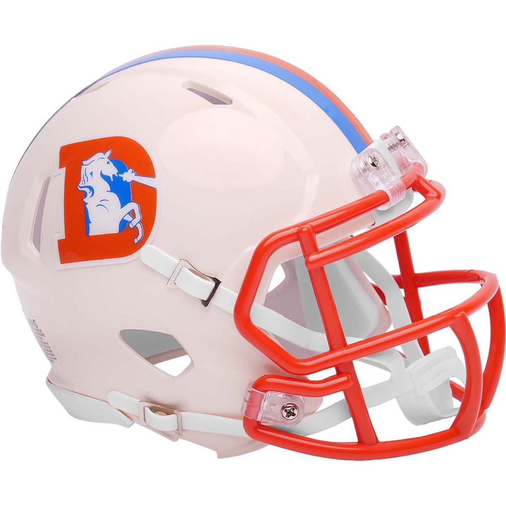 Denver Broncos Riddell Retro Collection Speed Mini Helmet