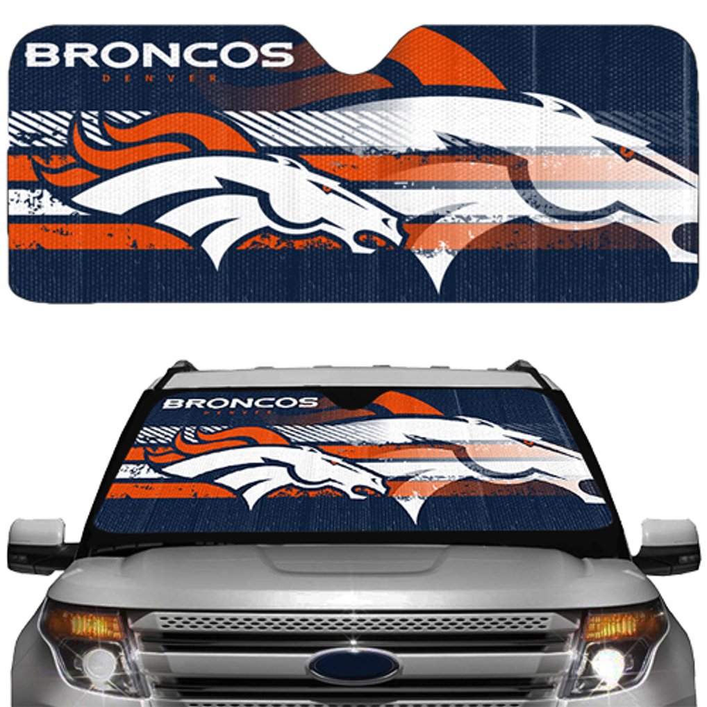 Denver Broncos Universal Auto Sun Shade