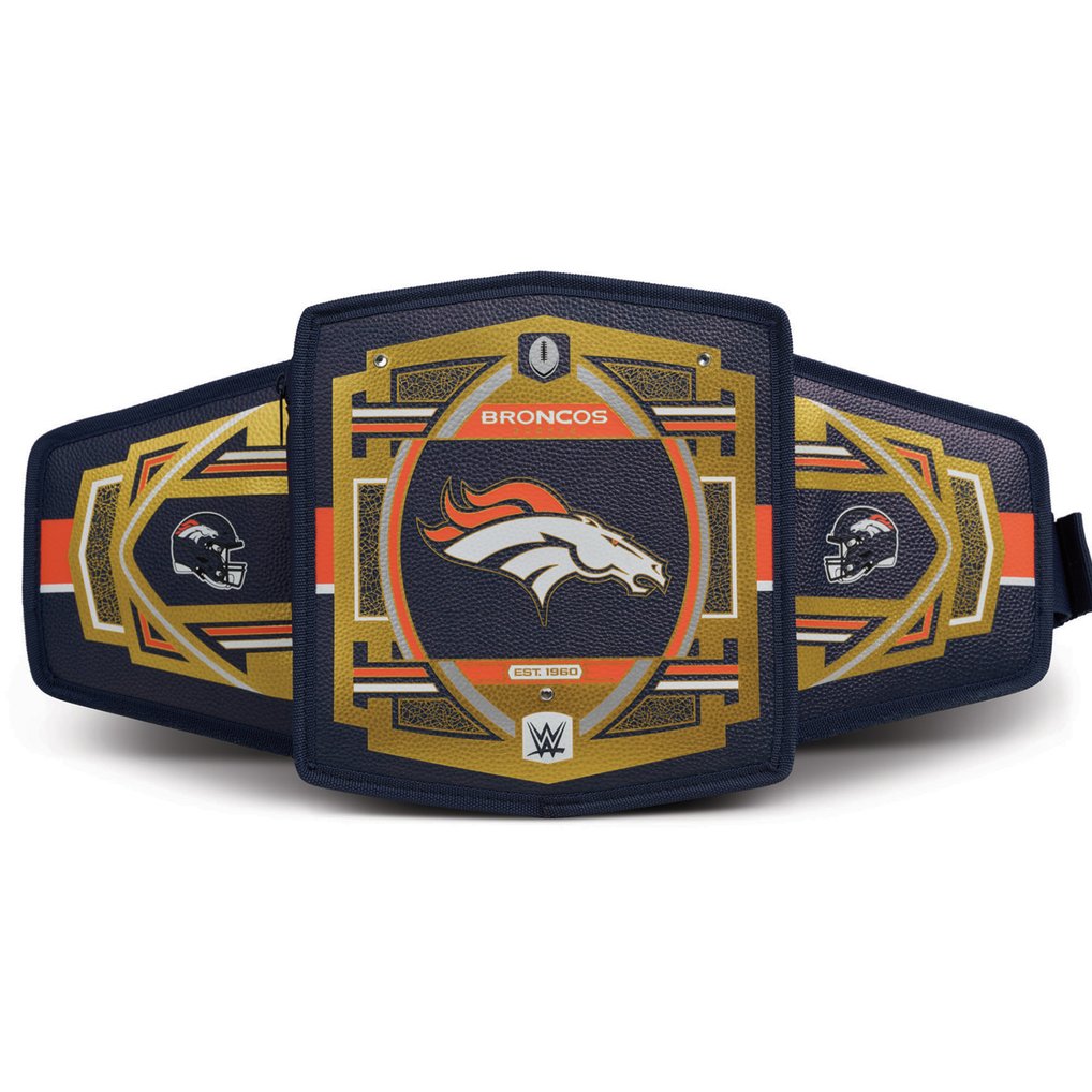  Denver Broncos IGLOO WWE Legacy Belt Cooler