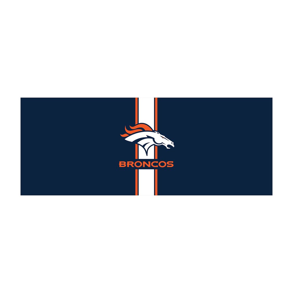 Denver Broncos Imperial Chrome Desk Lamp