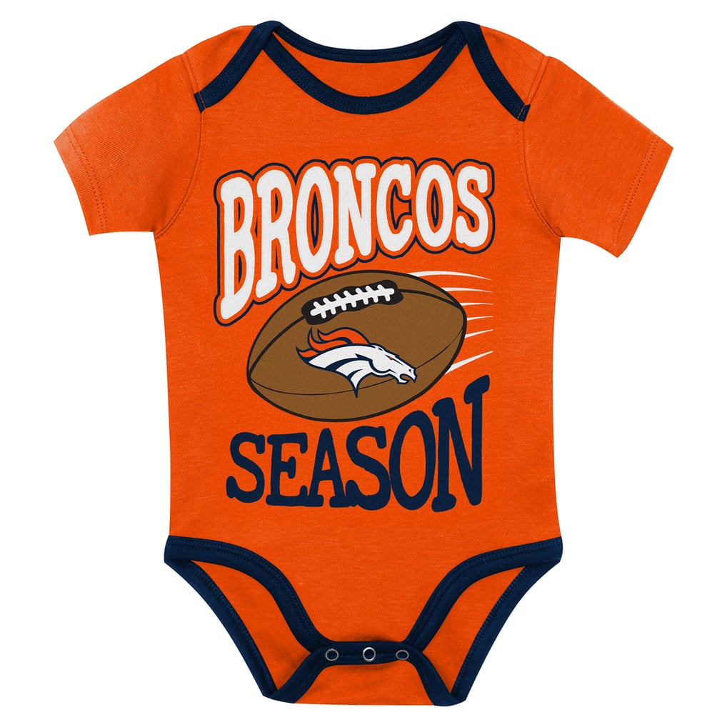  Denver Broncos Outerstuff Infant First Round Pick 3-Piece Bodysuit Set