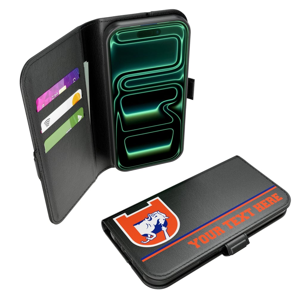 Denver Broncos Keyscaper Personalized iPhone Folio 2.0 Case
