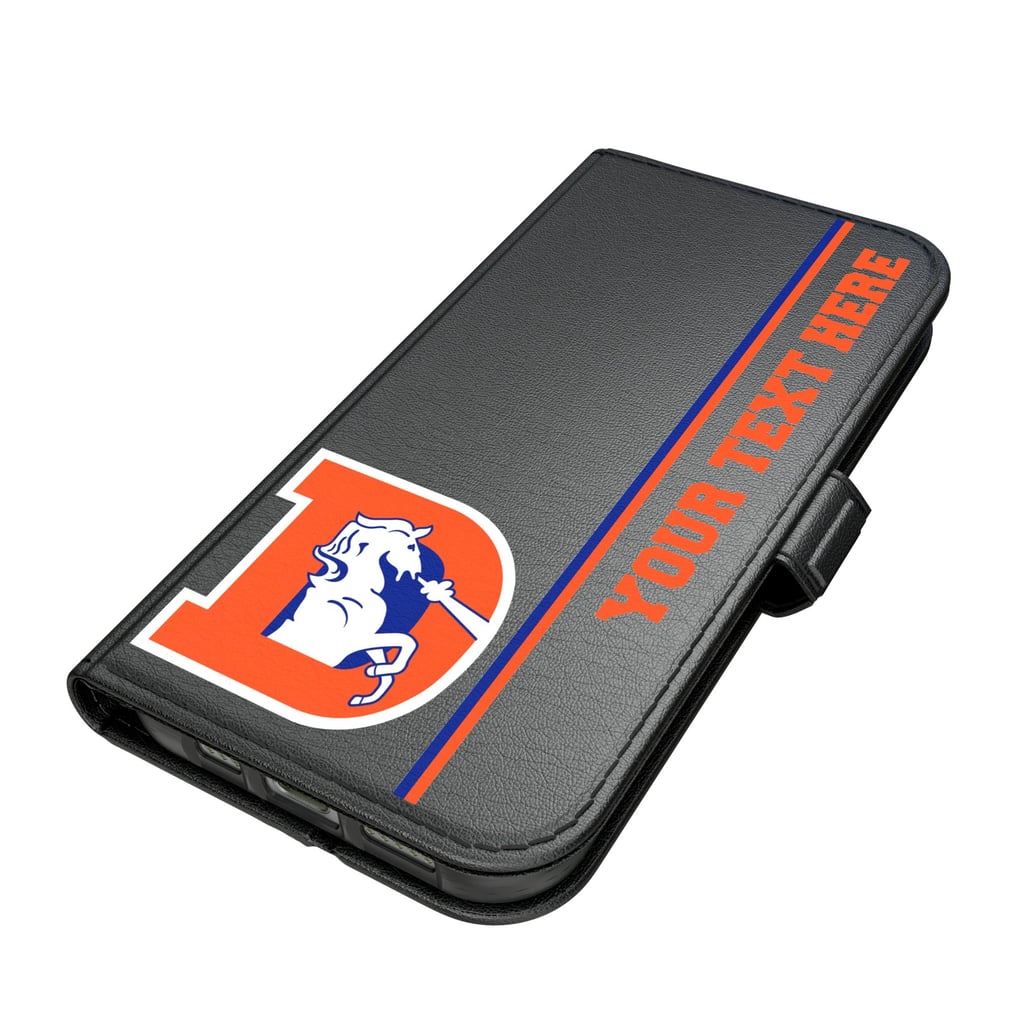 Denver Broncos Keyscaper Personalized iPhone Folio 2.0 Case