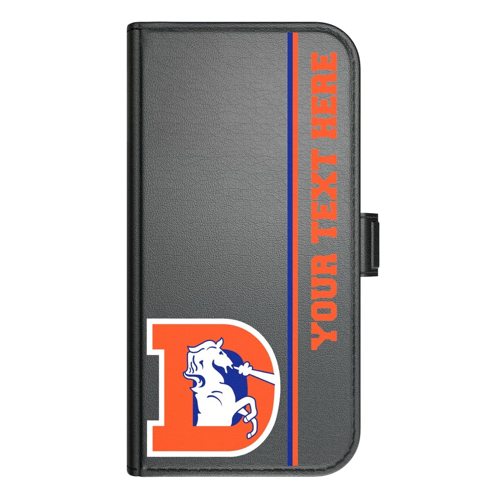 Denver Broncos Keyscaper Personalized iPhone Folio 2.0 Case