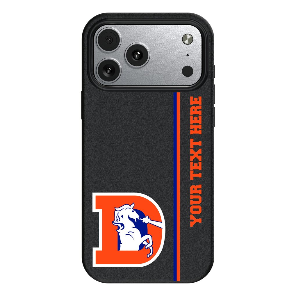 Denver Broncos Keyscaper  Personalized iPhone Magnetic Bump Case
