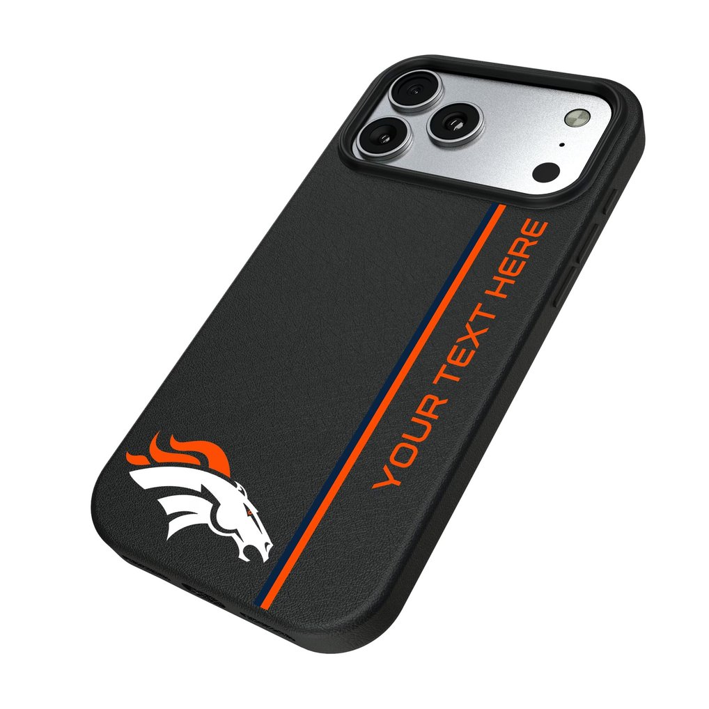 Denver Broncos Keyscaper  Personalized iPhone Magnetic Bump Case