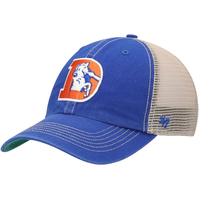 Denver Broncos '47 Trawler Trucker Clean Up Snapback Hat - Royal