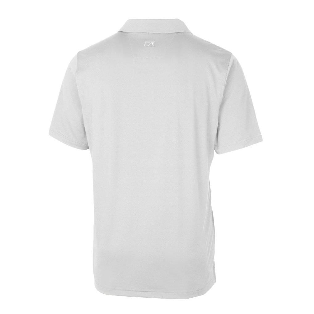 Denver Broncos Cutter & Buck Throwback Logo Forge Stretch Polo - White