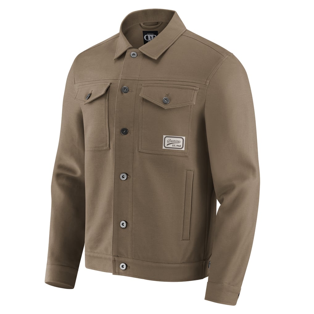 Denver Broncos Darius Rucker Collection by Fanatics Trucker Full-Button Jacket - Tan
