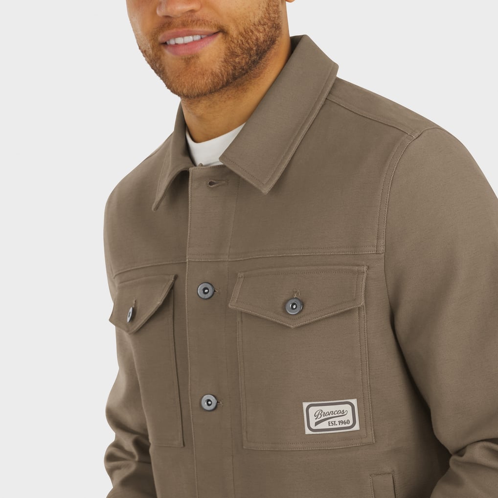 Denver Broncos Darius Rucker Collection by Fanatics Trucker Full-Button Jacket - Tan