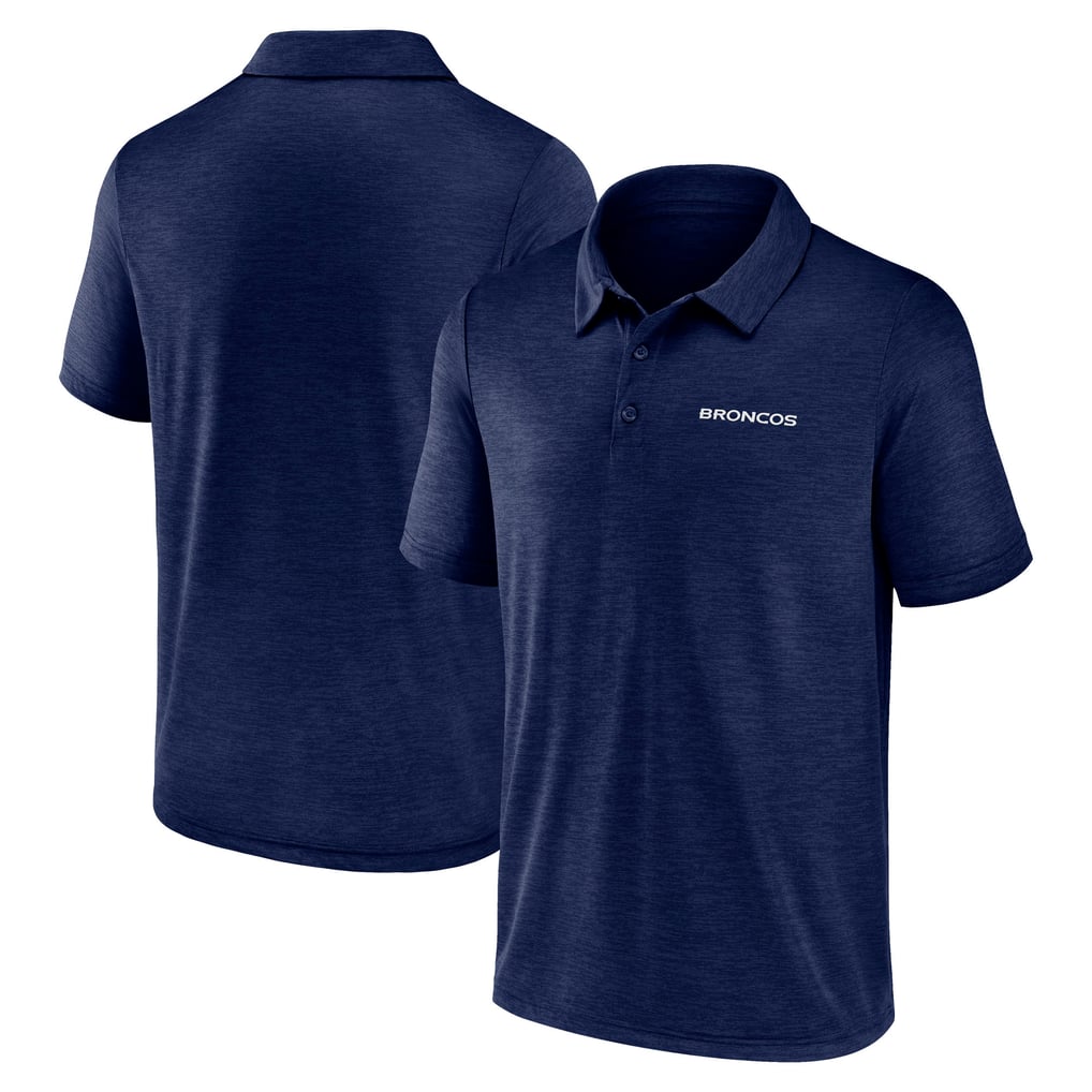 Denver Broncos Logo Athletic Unstoppable Polo - Navy