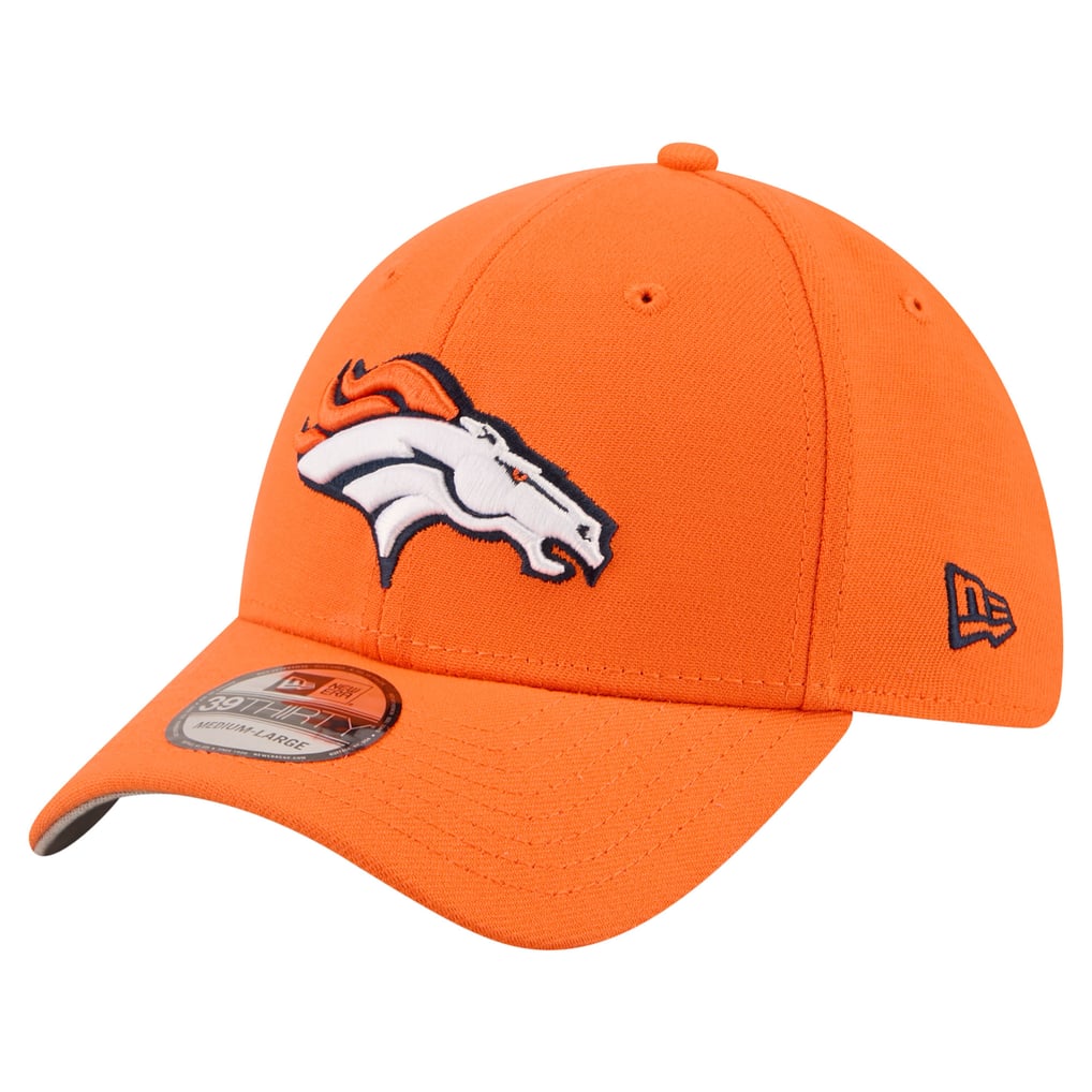  Denver Broncos New Era Core Team 39THIRTY Flex Hat - Orange