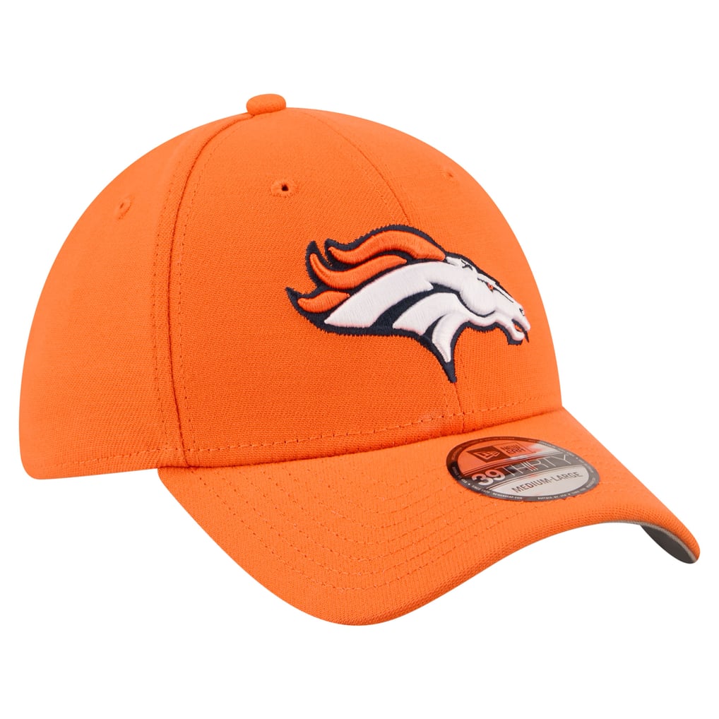  Denver Broncos New Era Core Team 39THIRTY Flex Hat - Orange