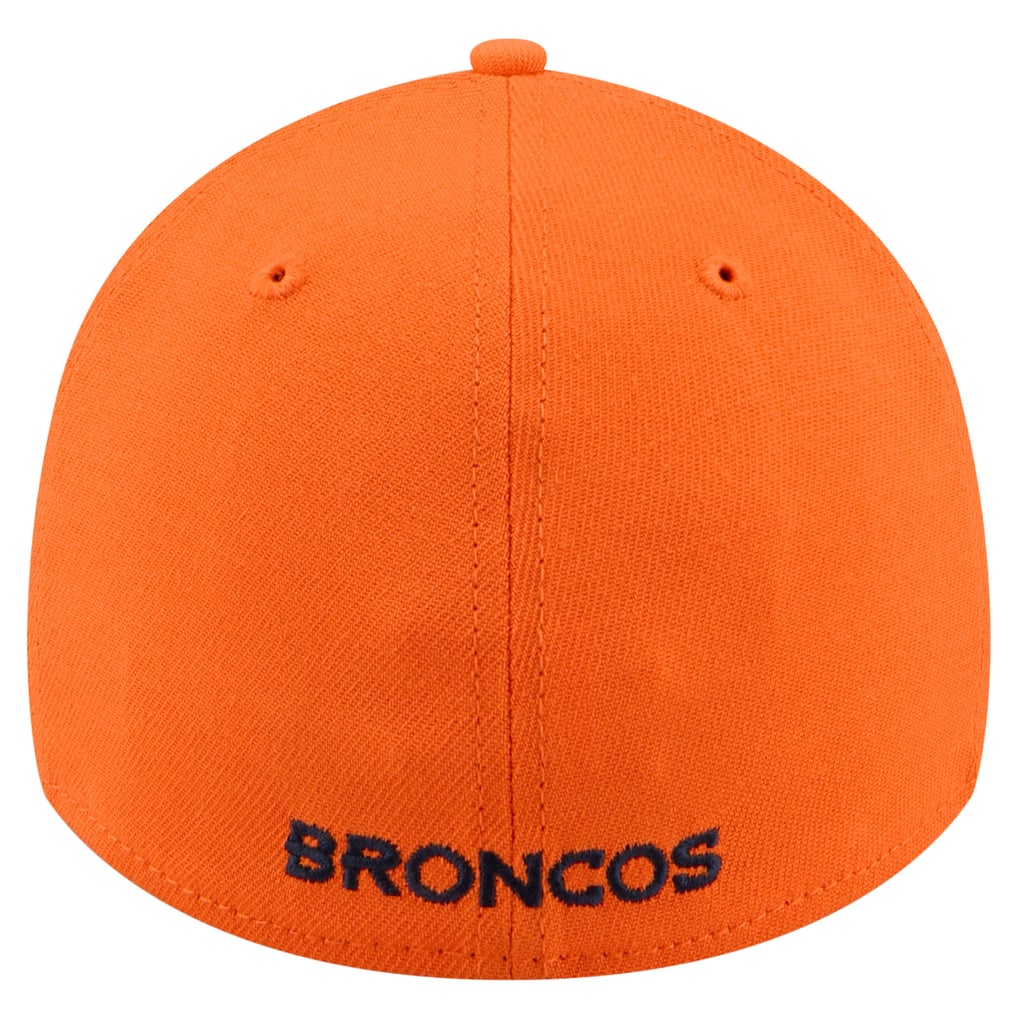  Denver Broncos New Era Core Team 39THIRTY Flex Hat - Orange
