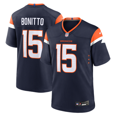Nik Bonitto Denver Broncos Nike Alternate Game Jersey -  Navy