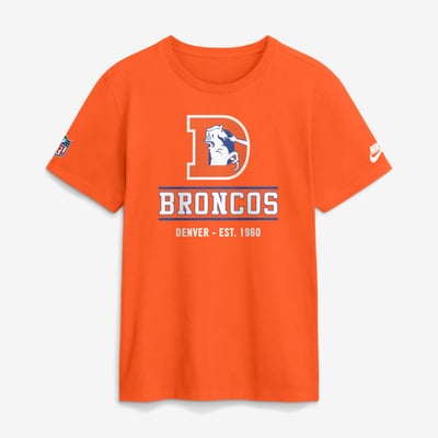 Denver Broncos Nike Sideline Alternate Final Sprint Dri-FIT T-Shirt - Orange