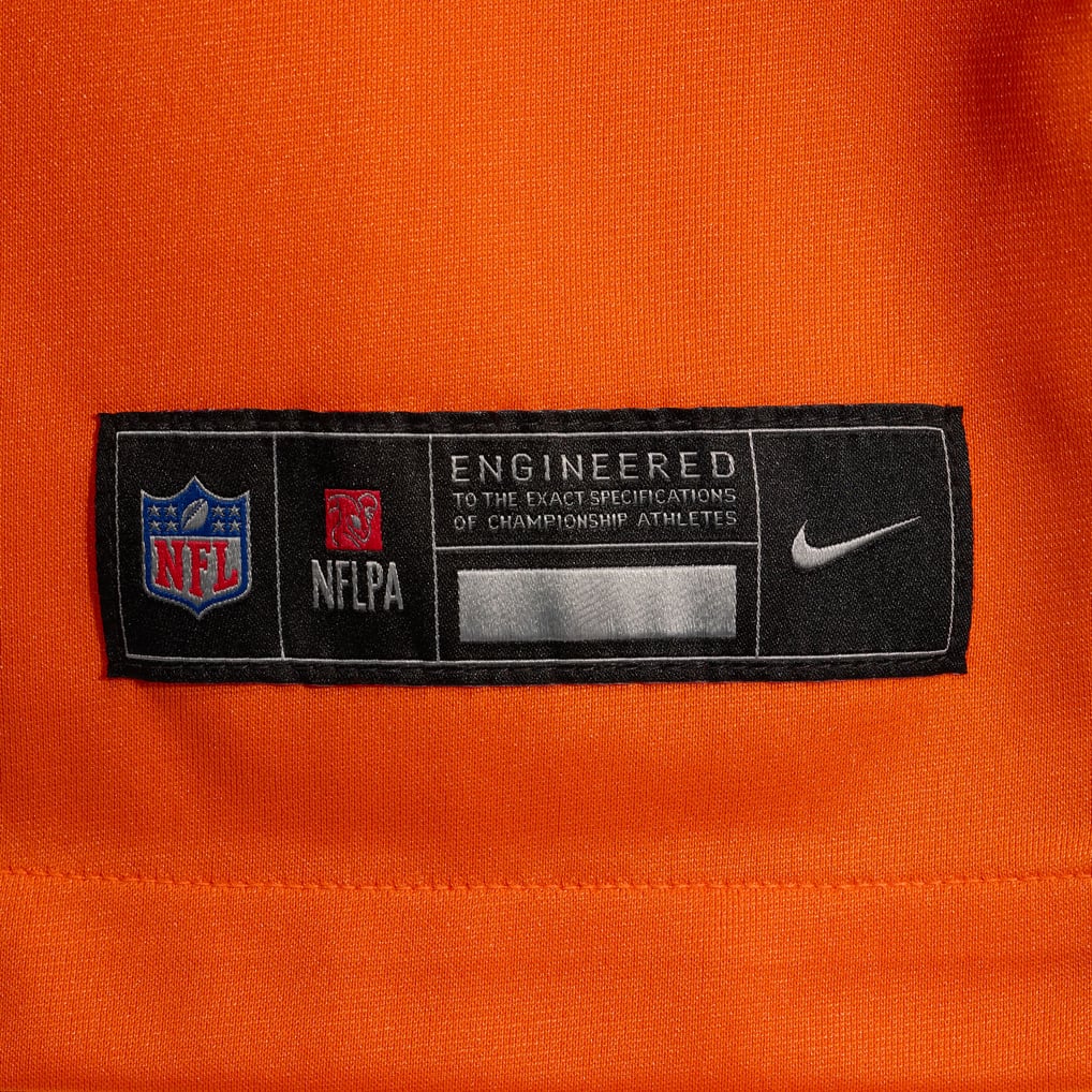 Denver Broncos Nike Team Custom Game Jersey - Orange