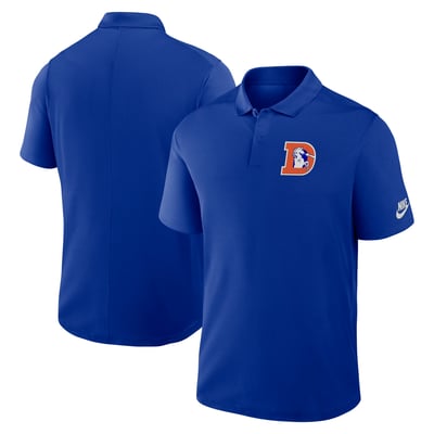 Denver Broncos Nike Rewind Victory Performance Polo - Royal