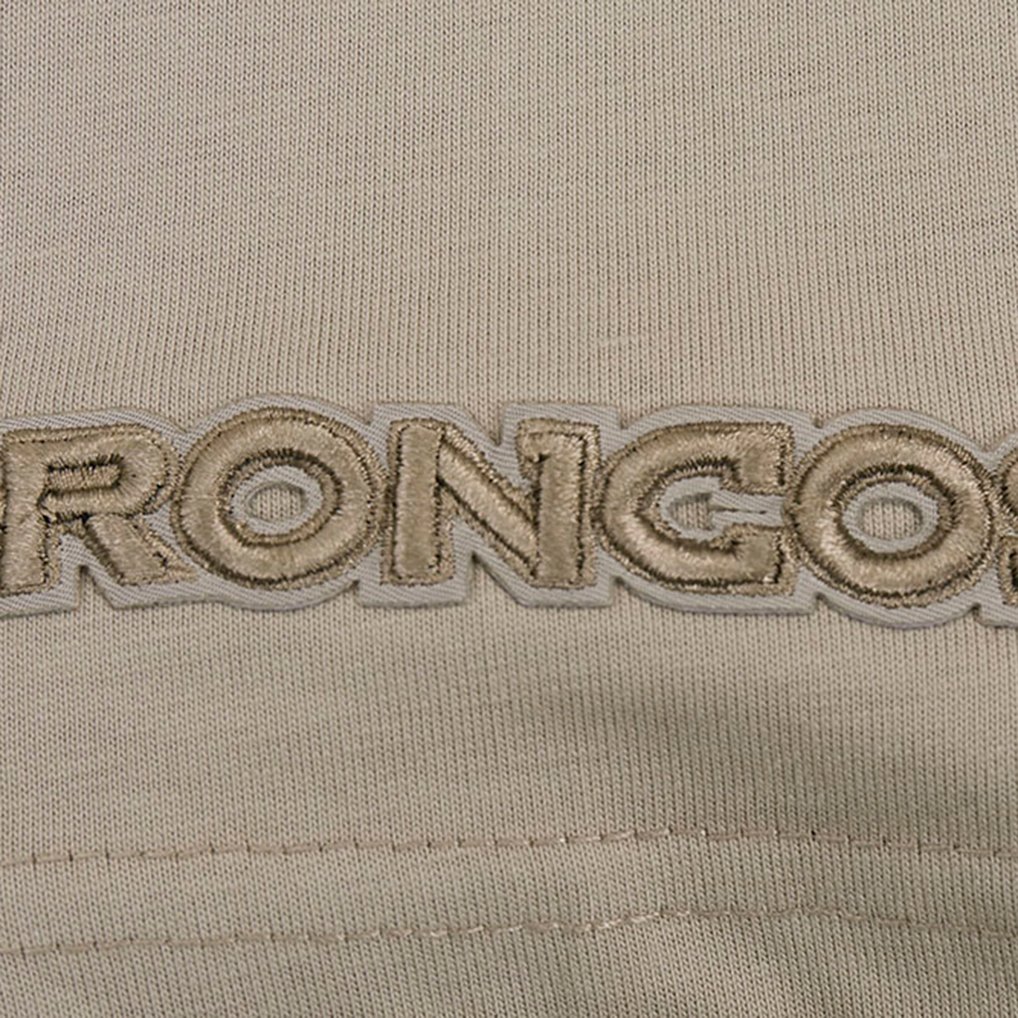 Denver Broncos Pro Standard Neutrals Capsule Short Sleeve Pullover Hoodie - Tan