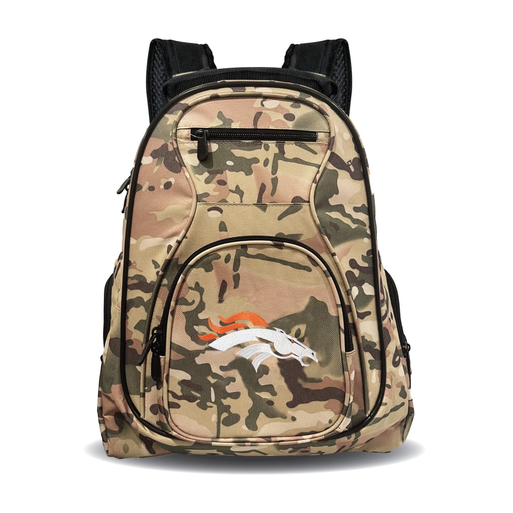 Denver Broncos MOJO 19" Camo Premium Laptop Backpack