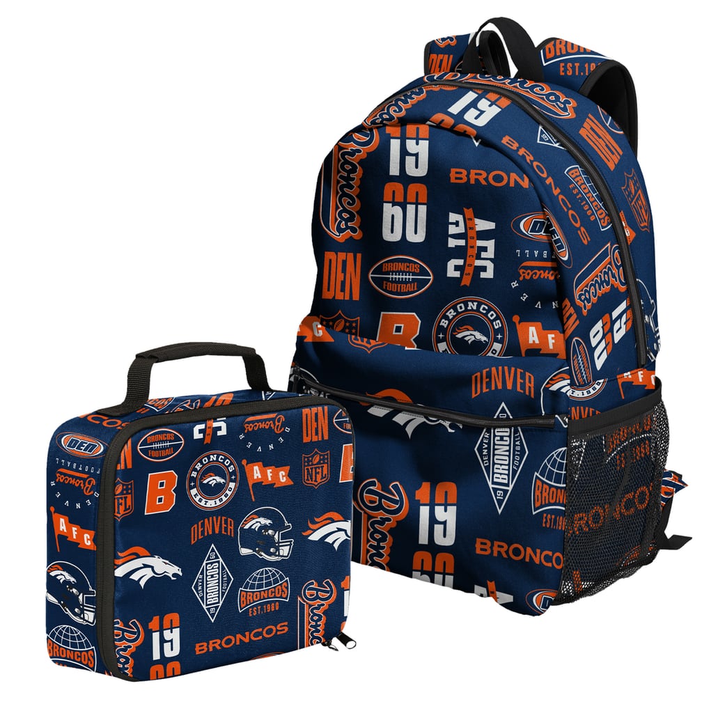 Denver Broncos Outerstuff Backpack and Lunchbox Set