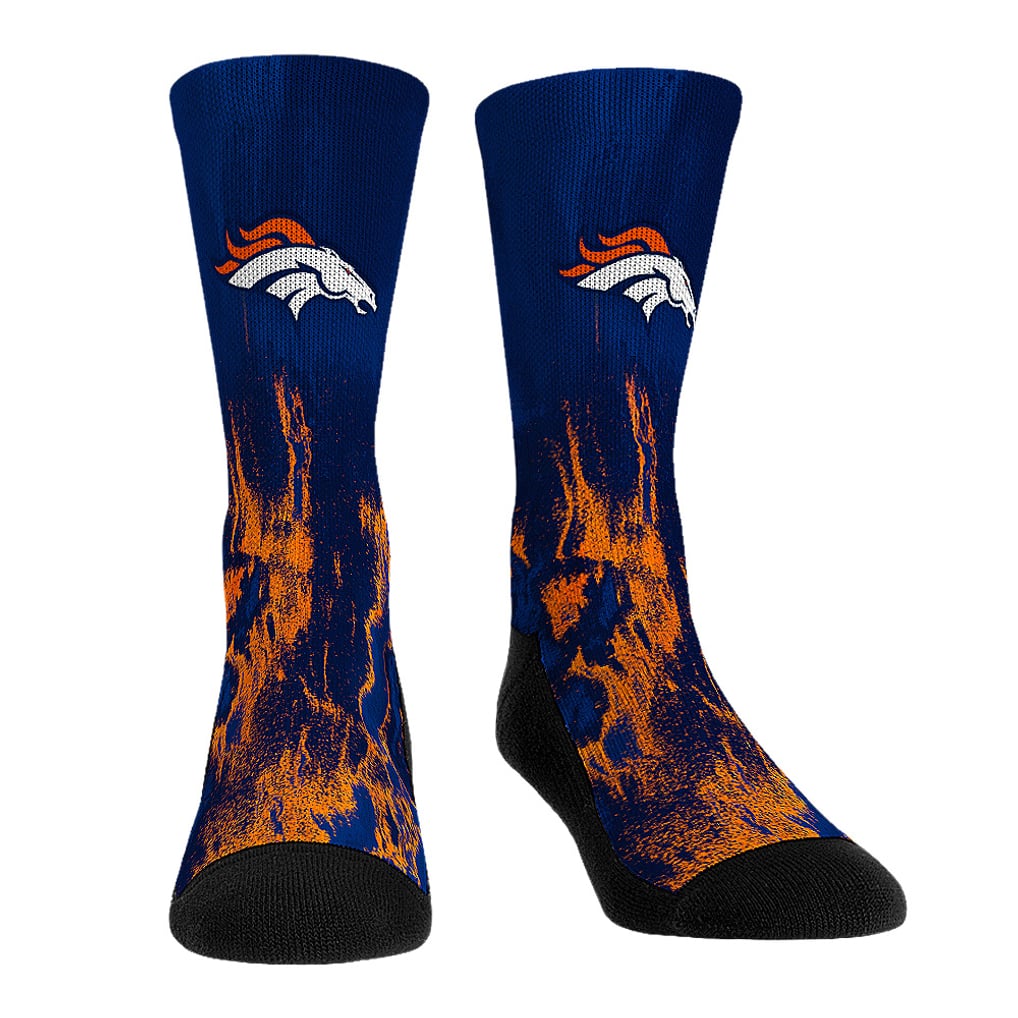 Denver Broncos Rock Em Socks 3-Pack Crew Socks Set