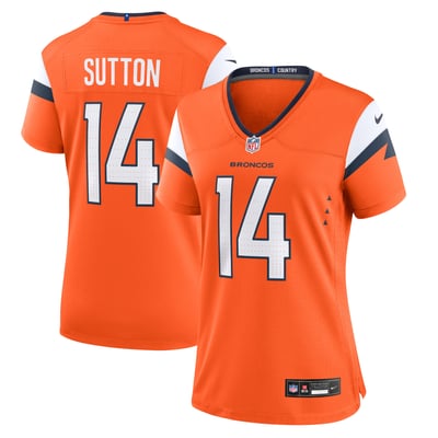 Courtland Sutton Denver Broncos Nike Women's Team Game Jersey - Orange