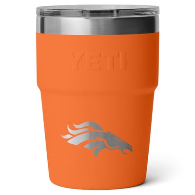 Denver Broncos YETI 16oz. Rambler Stackable Cup with MagSlider Lid