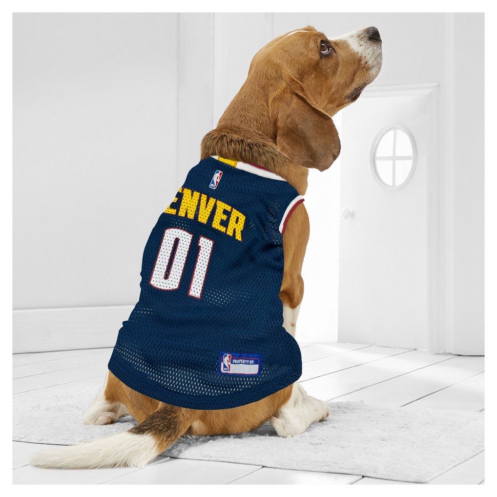  Denver Nuggets #01 Pet Jersey